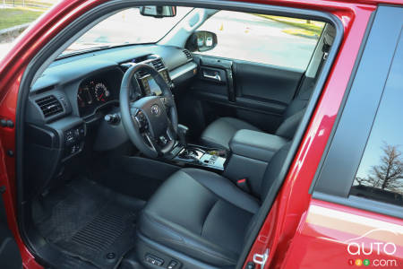Interior of 2023 Toyota 4Runner